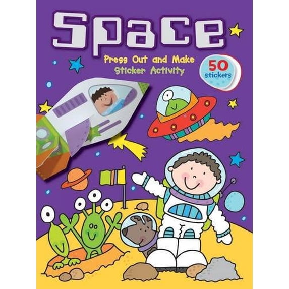 Space (Press Out & Make) (Paperback)