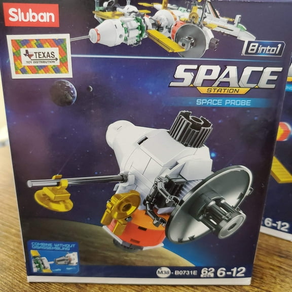 Sluban Space Station Space Probe 62 pcs