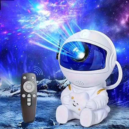 YIIYRY Space Projector for Bedroom,Astronaut Star Projector Night Light,Remote Control LED Night Light for Kids & Teens,Birthday,Valentine's Day Gifts