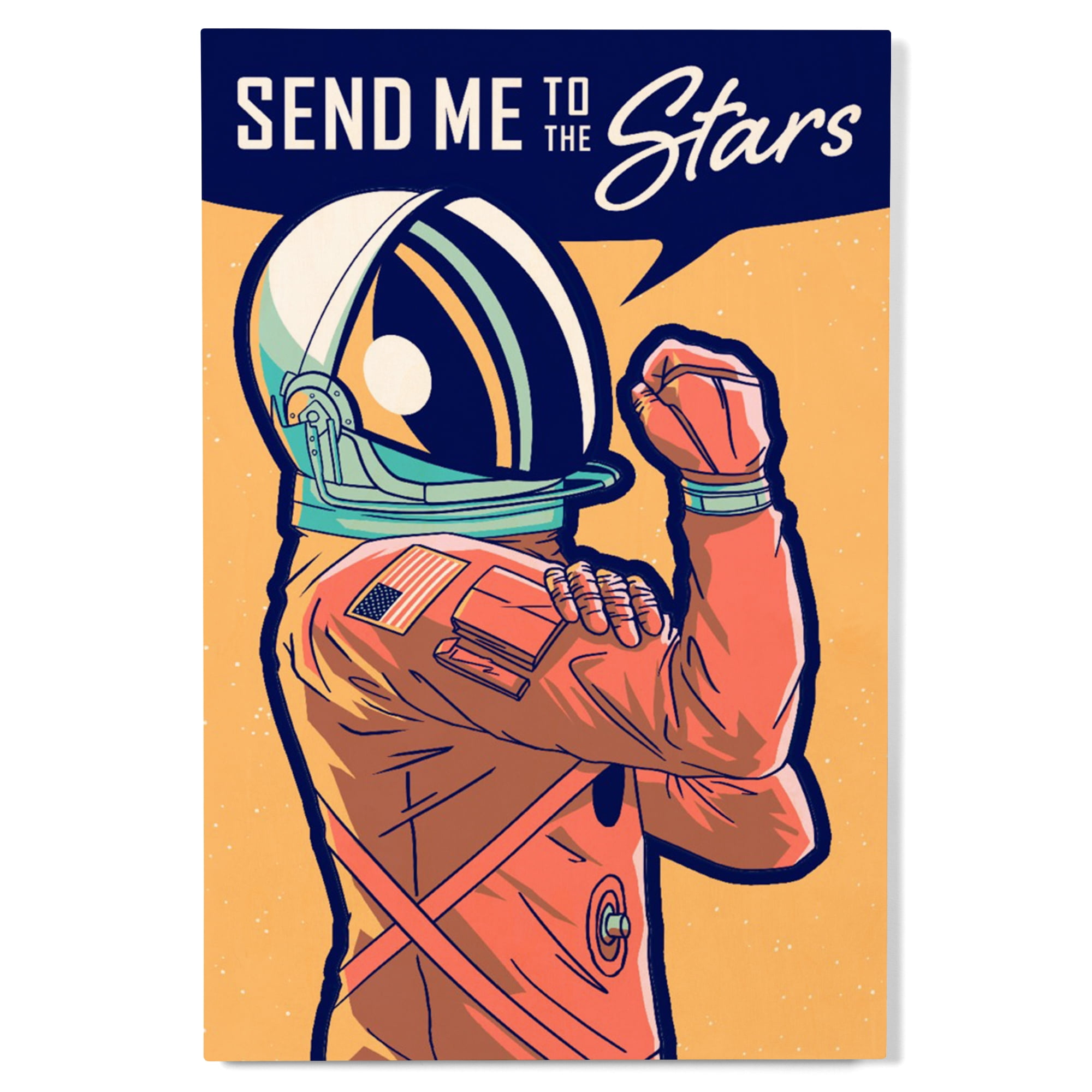Space Queens Collection, Woman Astronaut, Send Me To The Stars Birch ...