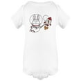 thumbnail image 1 of Space Rabbit Bodysuit Infant -Image by Shutterstock,  Newborn, 1 of 2