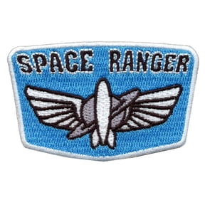Space Ranger Badge Embroidered Iron on Patch