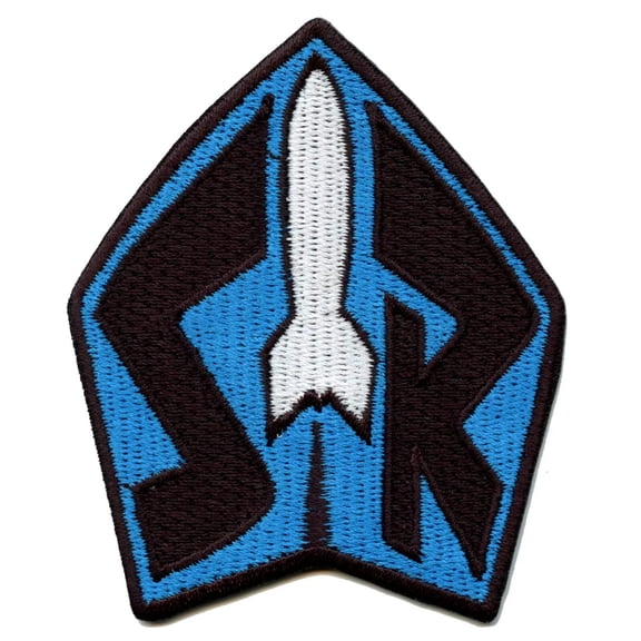 Space Ranger SR Badge Embroidered Iron on Patch