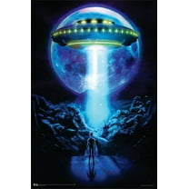 Space Road by Jonathan Gay - Non-Flocked Blacklight Poster 24" x 36"