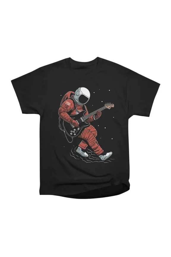 Space Rock Astronaut T-Shirt Tee Gift For Him Merch For Her Apparel For Friend