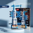 thumbnail image 1 of Space Rocket Model Building Block Toy, 1 of 2
