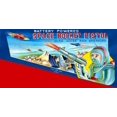 thumbnail image 1 of Space Rocket Pistol Poster Print by  Retrobot (24 x 36), 1 of 1