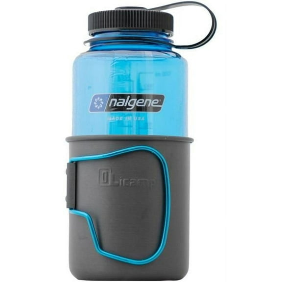 Space Saver Mug with Blue Handle, Nalgene Blue