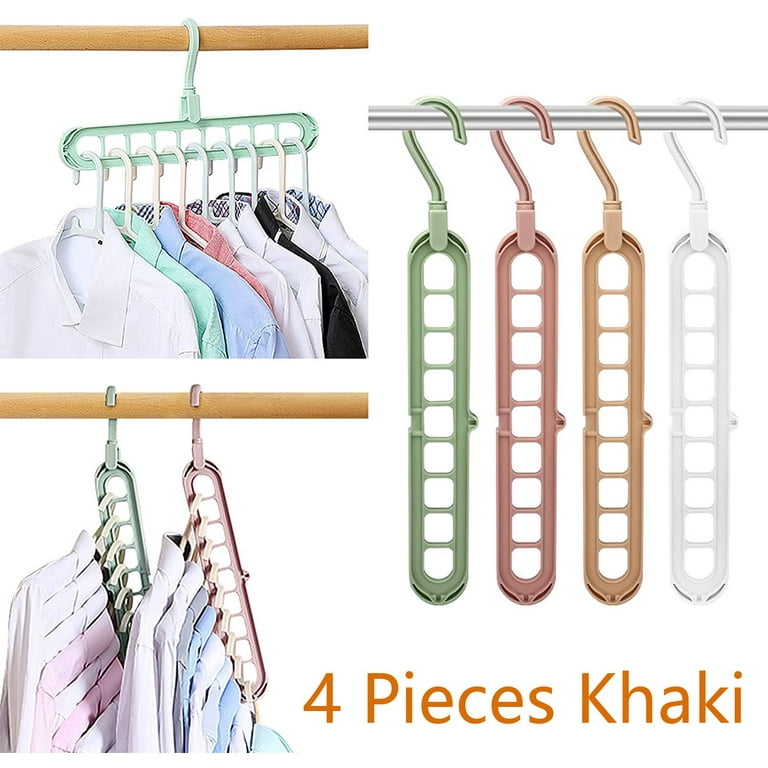 12 Pack New Space Triangles Clothes Hanger Connector Hooks Ultra