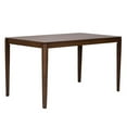 thumbnail image 1 of Space Savers Medium Brown 5 Piece Rectangular Table Set, 1 of 7