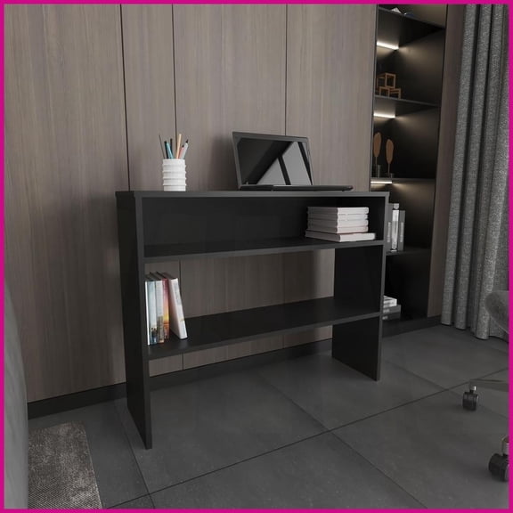 Space-Saving 39'' Wide 2-Tier Coffee Table for Entryways & Living Rooms – Ample Storage & Easy Assembly