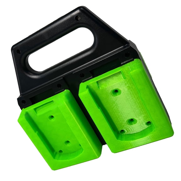 Space Saving 4 Bay Tool Storage Rack Small Designs 18V/20V Batteries Organizers Easy to Use for Workshop Use