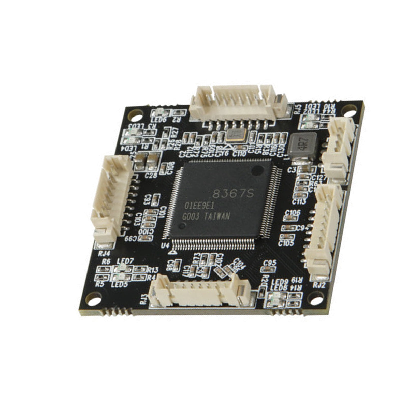 Space Saving 4 Port Gigabit Ethernet Switches For Home Offices And Industrial Networking Needs
