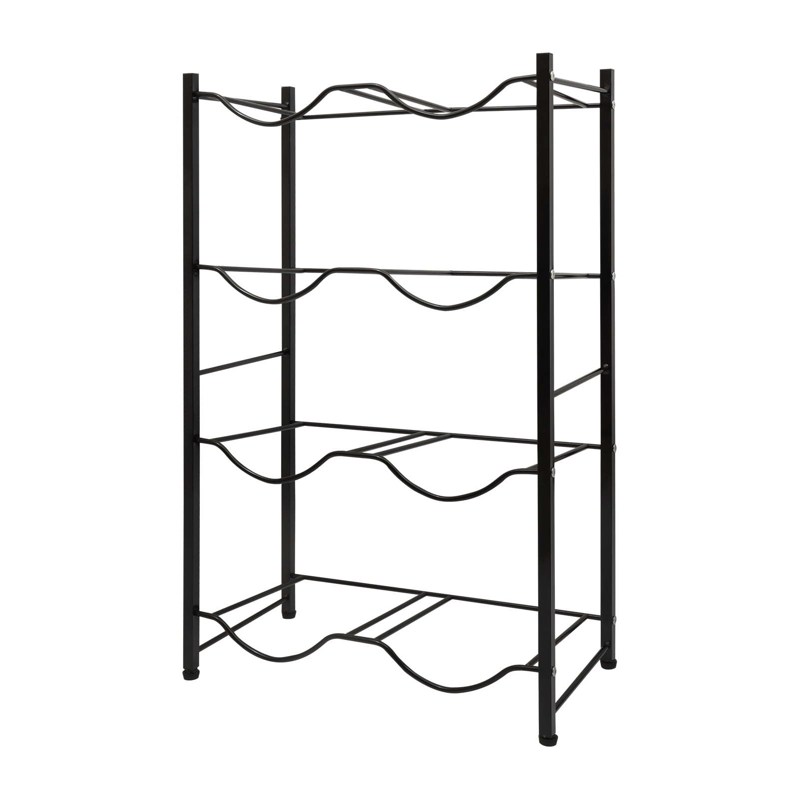 Space-Saving 4-Tier Water Jug Rack, Carbon Steel Construction for 8 x 5 ...