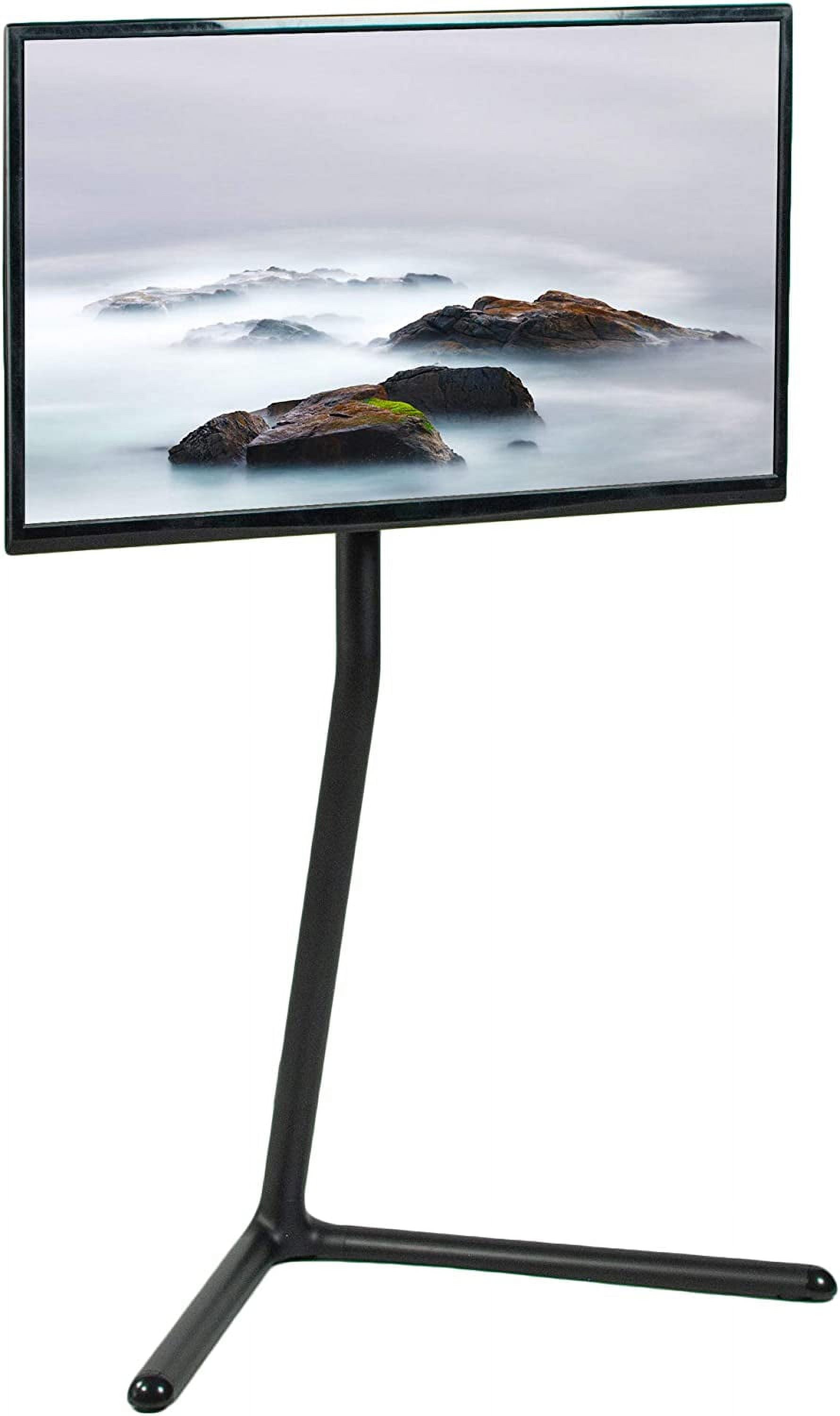 Space Saving 49 to 70 inch LED LCD Studio TV Display Stand, Television Mount with VBase, Holds