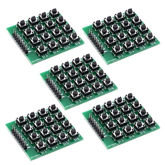 Space Saving 4x4Matrix Keyboard Module 16Keys Switcher For Embedde Systems Development External Expansion