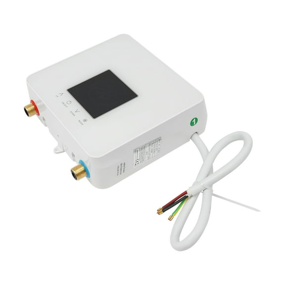 Space-Saving 7500W Water Heater with Dual Modes, Remote Control, Memory Function, and Full Safety Protection for Efficient Home Use