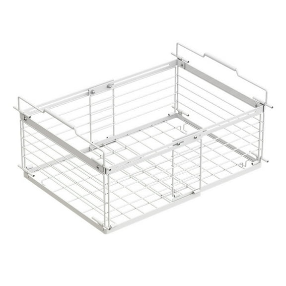 Space Saving Adjustable Freezer Container Expandable Stackable Basket for Vertical Storage Fridge Organization Systems