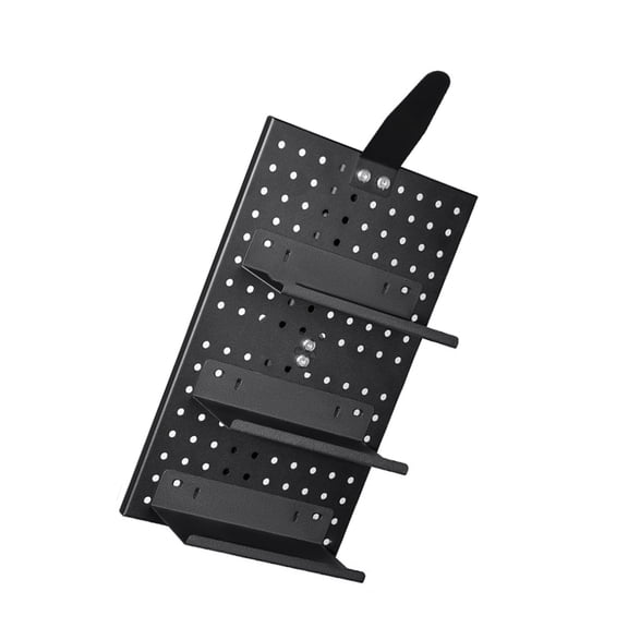 Space Saving Bike Wall Mount With Hole Panel For Multiple Accessories