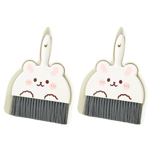Space Saving Brush Dustpan Combination rush For Countertops Platforms Easy Carry