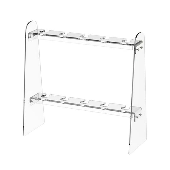 Space Saving Champagne Glass Display Stand Removable Stemwares Holder Rack