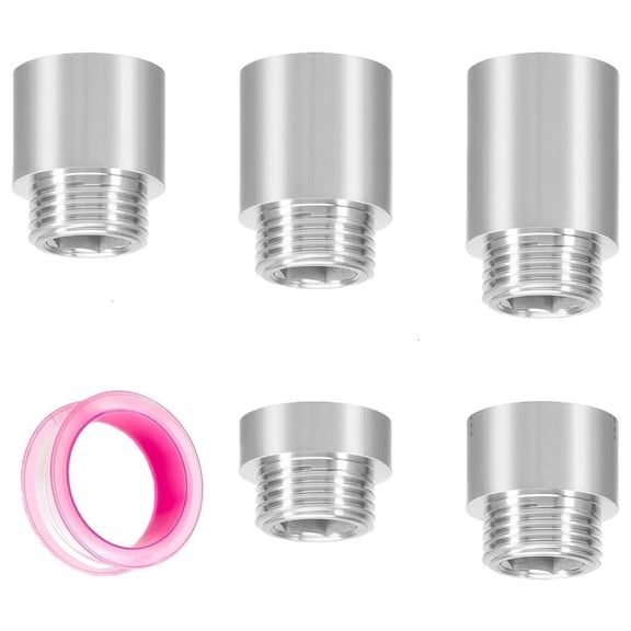 Space Saving Copper Hexagonal Fitting Easy to Use for Wall Mounted Valves Extensions