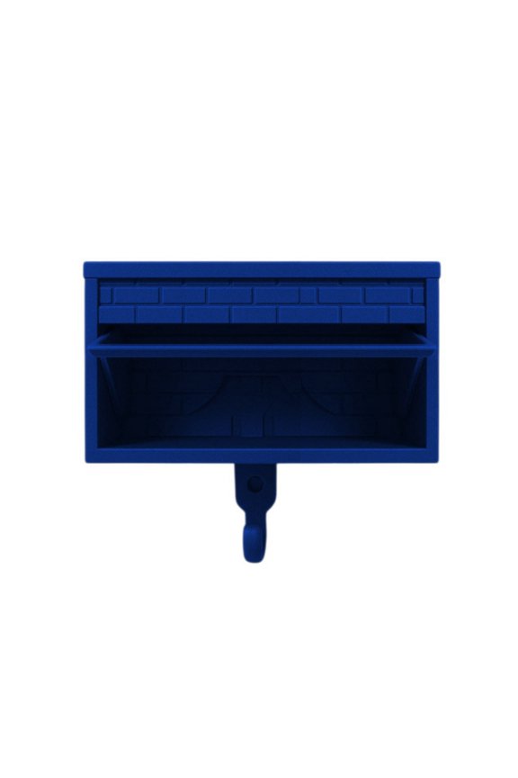 Brick Pattern Key Storage Box Functional Opening Garage Door Key Holder Plastic Wall Organizers for Household Essential