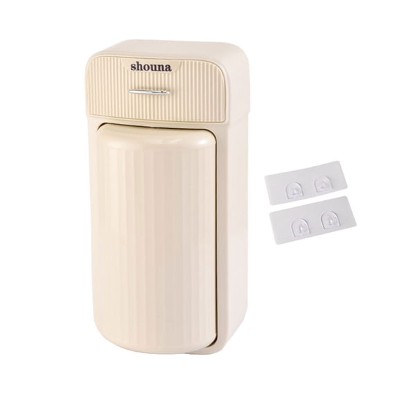 Space Saving Desktop Convenient Storage Box Stylish Wall Mounted Box Versatile Rotating Container