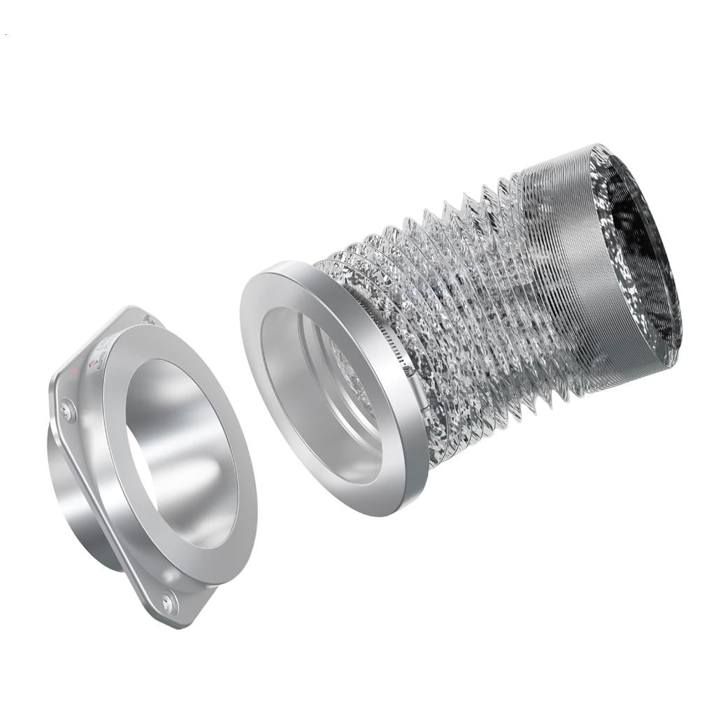 Space Saving Dryer Vents Coupler Magnetic Lock 180 Degree Bend for Industrial