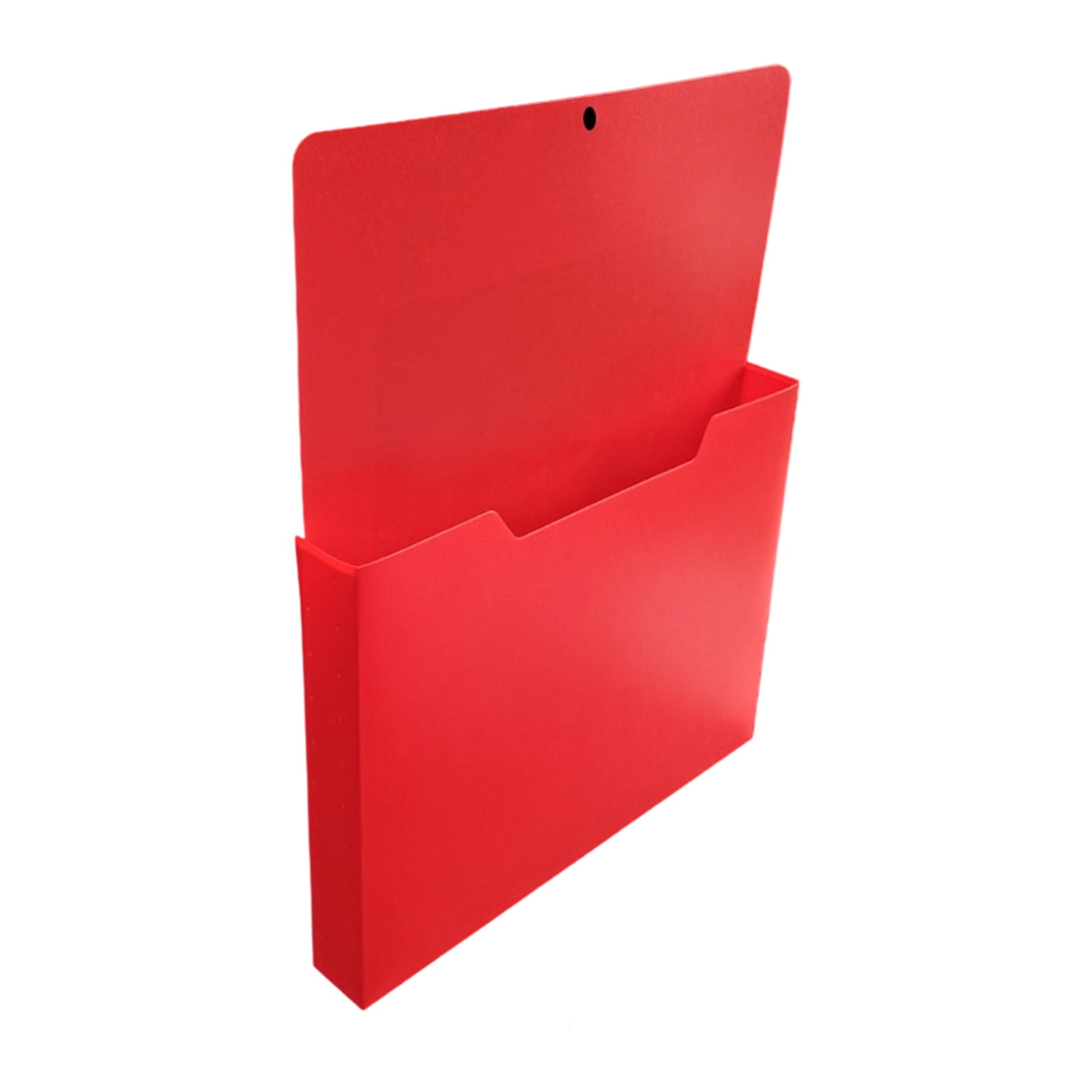 Space Saving File Holder Wall Document Pocket with Thumb Notch, Cabinet ...