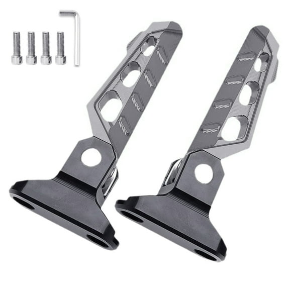 Space Saving Fold Up Footrests Easy to Carry Folding Foot Pedals for