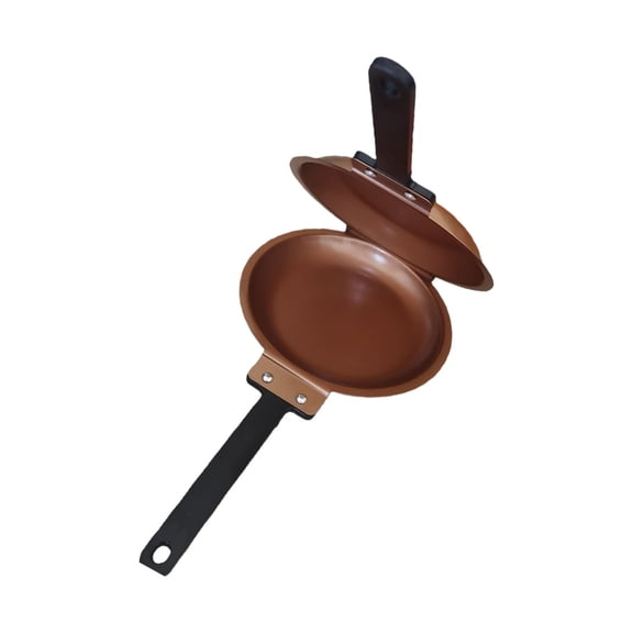 Space Saving Foldable Cooking Pan Nonstick Cookware for Small Kitchen Space