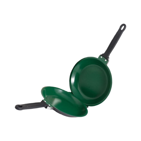 Space Saving Foldable Cooking Pan Nonstick Cookware for Small Kitchen Space