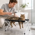 thumbnail image 1 of Space-Saving Foldable Pet Sling Table Lightweight Pet Grooming Sling, Collapsible Dog Grooming Stand with Mesh Breathable for Dogs, Cats, Nail Trimming, Bathing, 1 of 6