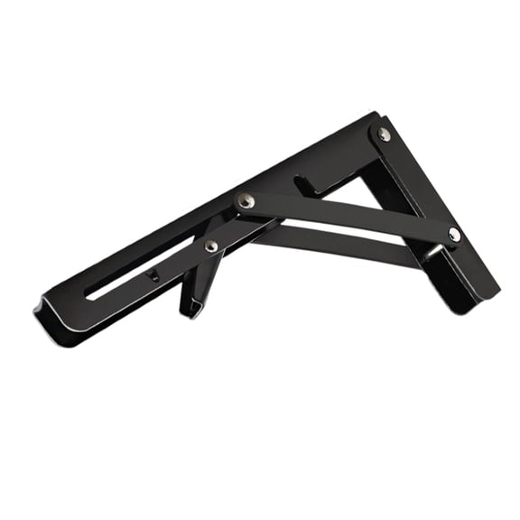 Space Saving Foldable Shelf Bracket Adjustable Wall Shelves Mounted Table Shelf Bracket for Home Office Garage