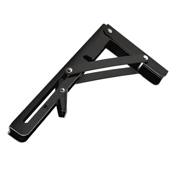 Space Saving Foldable Shelf Bracket Adjustable Wall Shelves Mounted Table Shelf Bracket for Home Office Garage