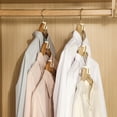 thumbnail image 1 of Space Saving Hanger Connection Hooks, Stackable Closet Organizer for Vertical Hanging, Heavy Duty Wardrobe Hook Connectors for Clothes Storage and Dorm Use, 1 of 6