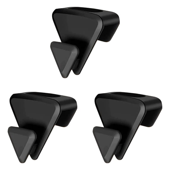 Space Saving Hanger Hooks, Clothes Hanger Connector Hooks, Heavy Duty Hanger Hooks Space Saver, Durable Black Dorm Room Essentials, Closet Organizers and Storage for Apartment