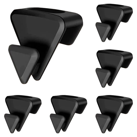 Space Saving Hanger Hooks, Clothes Hanger Connector Hooks, Heavy Duty Hanger Hooks Space Saver, Durable Black Dorm Room Essentials, Closet Organizers and Storage for Apartment