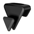 thumbnail image 1 of Space Saving Hanger Hooks, Heavy Duty Hanger Connection Clip, Upgrade Closet Garment Stacking Accessory, Hanger Fixing Bracket, Space‑Saving Closet Organizer, Closet Organizer for Home,Black, 1 of 6