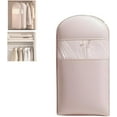 thumbnail image 1 of Space Saving Hanging Garment Bag with Self Compression Zipper, 2025 New Space Saver Closet Organizers,Dust Cover Clothes Bags for down Coat, For Closet Storage, 1 of 8