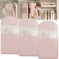 thumbnail image 1 of Clothing Compression Dustproof Bag, Side Opening & Dustproof Design, Space Saving Hanging Garment Bag with Self Compression Zipper, Hanging Garment Bags for Closet Storage, 1 of 8