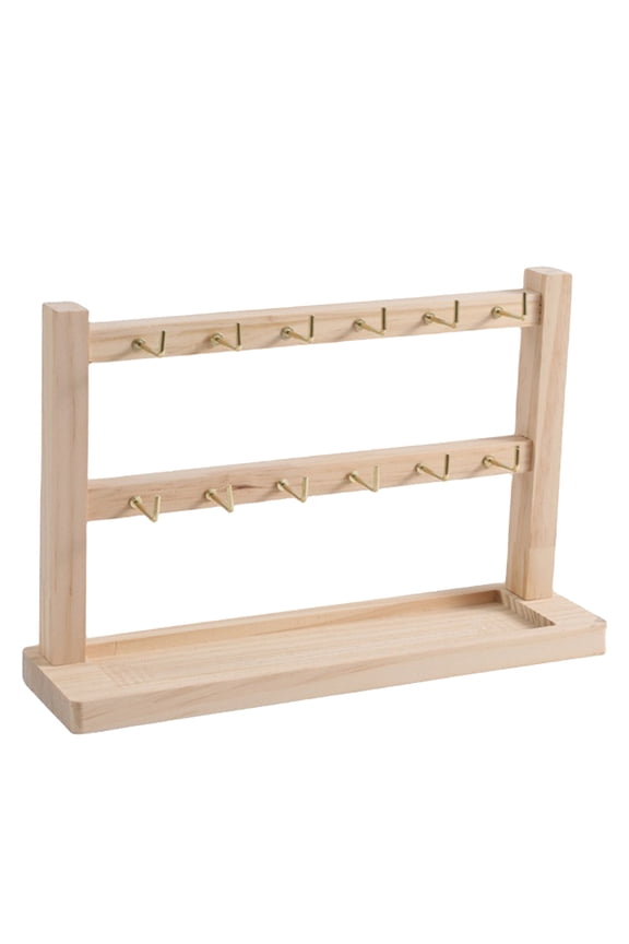 Space Saving Keychain Display Stand Practical Key Rings Exhibition Rack for Keeping Keychains Sorted and Accessible