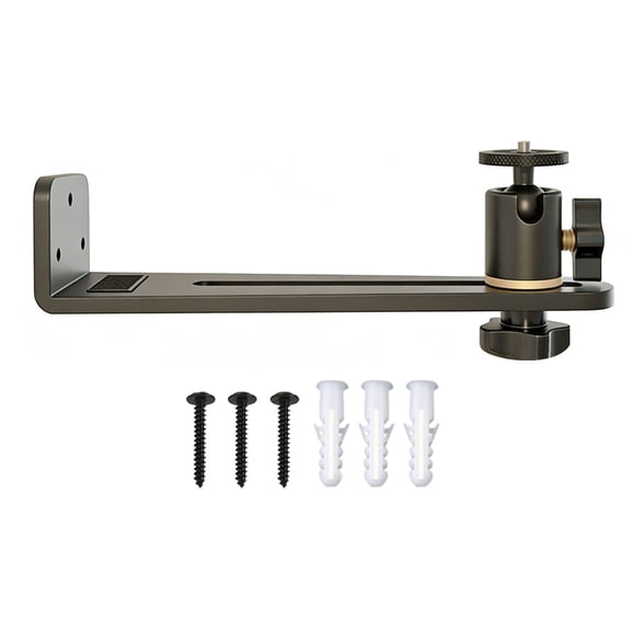 Space Saving Metal Projector Bracket With MultiAngle 360Rotatable 45Tilt Adjustament For Various Space