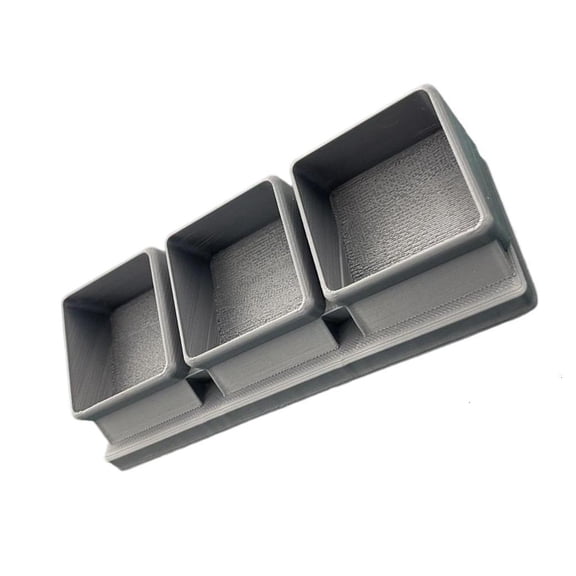 Space Saving Model Workshop Storage Solution For Wash Liner Bottles And Small Tools