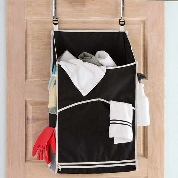 Space-Saving Over-the-Door Hanging Storage Bag Laundry or Bedroom