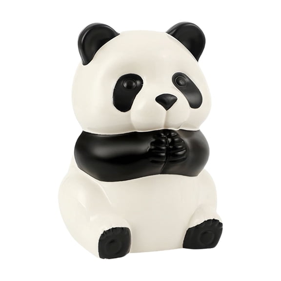 Space Saving Panda Shaped Tissue Dispenser Modern Aesthetic Pattern Paper Storage Box Home Decoration