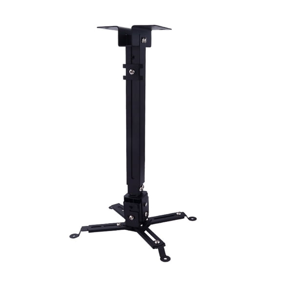 Space Saving Projector Holder, Adjustable 43-65cm, Wall/Ceiling Mount, 15kg Support Extendable Projector Arm Bracket