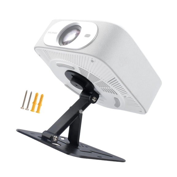 Space Saving Projector Stand Foldable 26mm Thick 11lbs Load Capacity Slip Proof Triangular Base Quick Adjustment