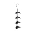 thumbnail image 1 of Space Saving Rotating Closets Hook Systems 4 Hanger Design For Bag Storage Accessories Organization 22LB Capacity, 1 of 9